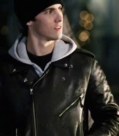 Jess Mariano Gilmore Girls Black Leather Jacket