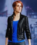 Jesse Faden Control Video Game Leather Jacket