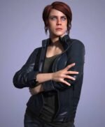Jesse Faden Control Video Game Leather Jacket