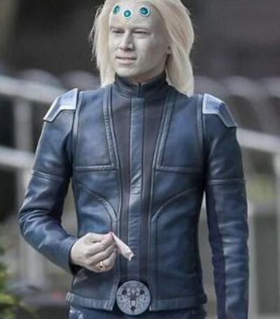 Jesse Rath Supergirl S05EP10 Maths Leather Jacket
