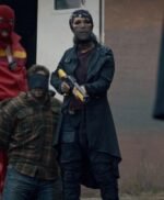 Jessica Camacho Watchmen Black Leather Coat