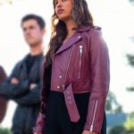 Jessica Davis 13 Reason Why Biker Jacket
