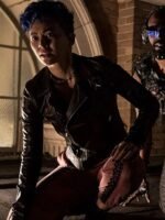Jessica Henwick The Matrix Resurrections 4 Bugs Leather Jacket