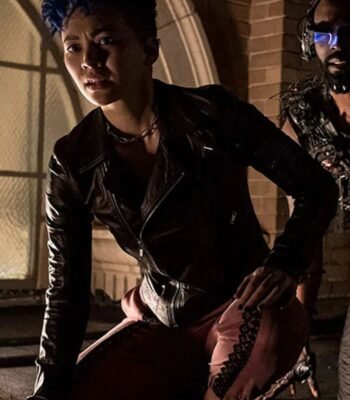 Jessica Henwick The Matrix Resurrections 4 Bugs Leather Jacket