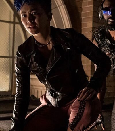 Jessica Henwick The Matrix Resurrections 4 Bugs Leather Jacket