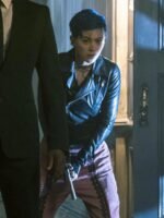 Jessica Henwick The Matrix Resurrections 4 Bugs Leather Jacket