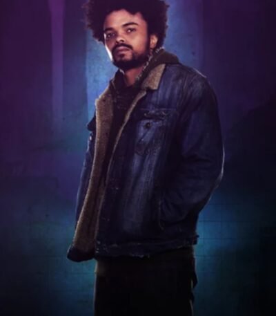Jessica Jones Eka Darville Blue Denim Trucker Jacket