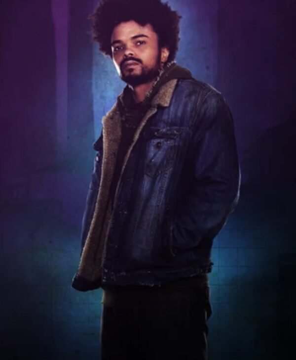 Jessica Jones Eka Darville Blue Denim Trucker Jacket