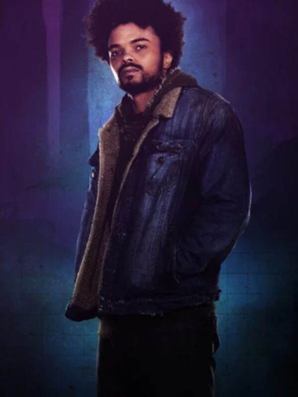 Jessica Jones Eka Darville Blue Denim Trucker Jacket