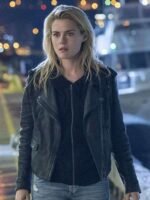 Jessica Jones Trish Walker Black Motorcycle Leather Jacket