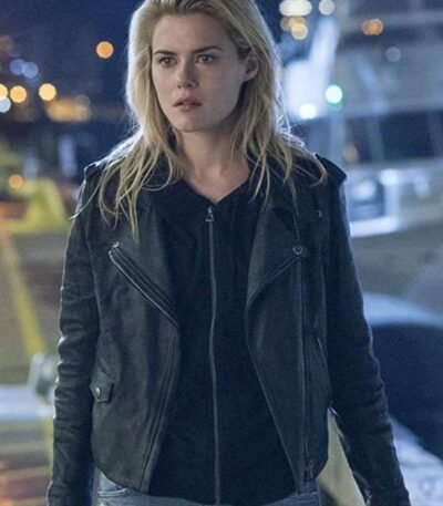 Jessica Jones Trish Walker Black Motorcycle Leather Jacket
