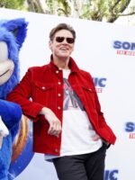 Jim Carrey Sonic the Hedgehog Event Red Jacket
