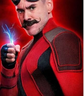 Jim Carrey Sonic the Hedgehog Red Jacket