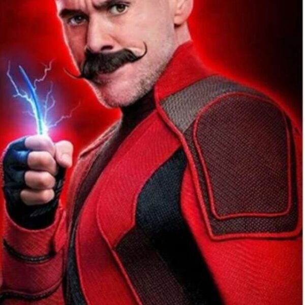 Jim Carrey Sonic the Hedgehog Red Jacket