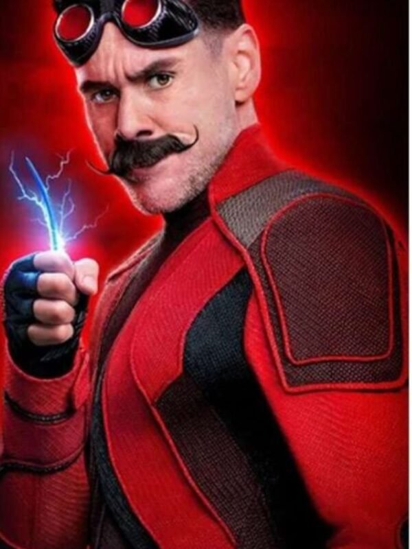 Jim Carrey Sonic the Hedgehog Red Jacket