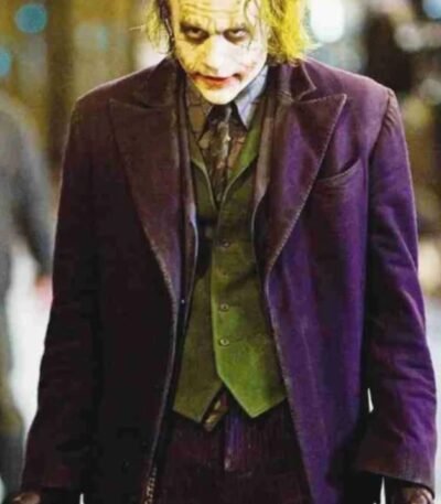 Joaquin Phoenix Joker Suede Leather Trench Coat