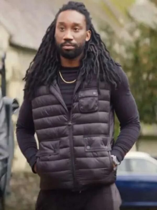 Joe Petrus Culprits S01 Black Puffer Vest