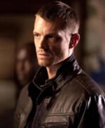 Joel Kinnaman Altered Carbon Black Leather Jacket
