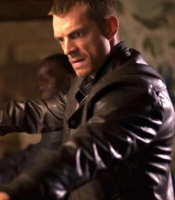 Joel Kinnaman Altered Carbon Black Leather Jacket