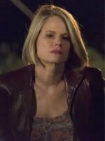 Joelle Carter Justified Ava Crowder Maroon Leather Jacket
