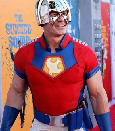 John Cena Suicide Squad Red and Blue Costume Jacket