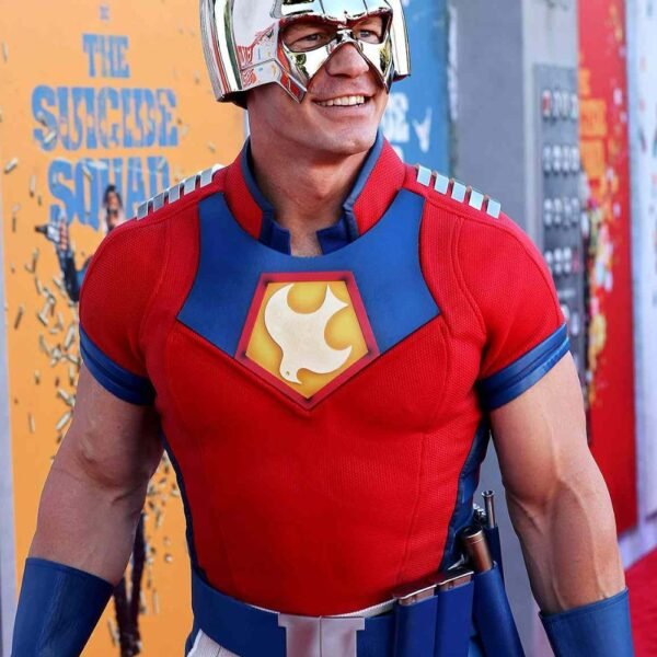 John Cena Suicide Squad Red and Blue Costume Jacket