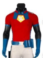 John Cena Suicide Squad Red and Blue Costume Jacket