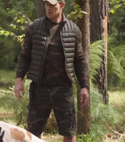 John Cena Vacation Friends Ron Black Puffer Vest