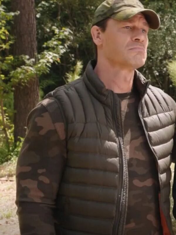 John Cena Vacation Friends Ron Black Puffer Vest