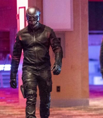 John Diggle Arrow S06 Padded Leather Jacket