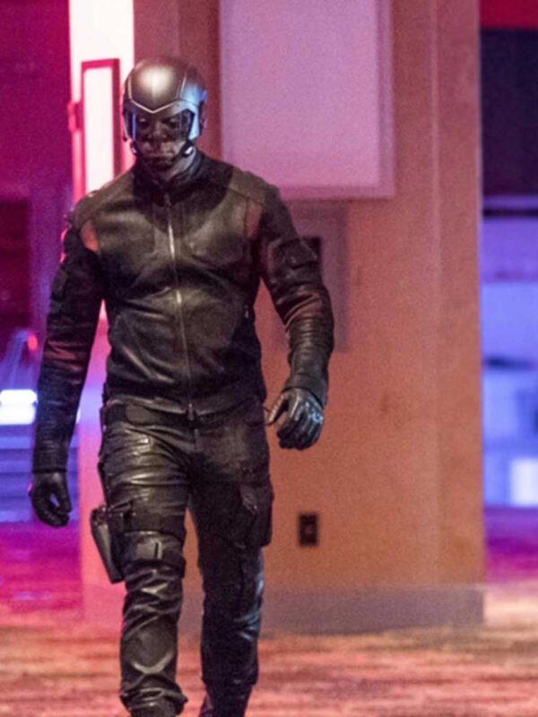 John Diggle Arrow S06 Padded Leather Jacket