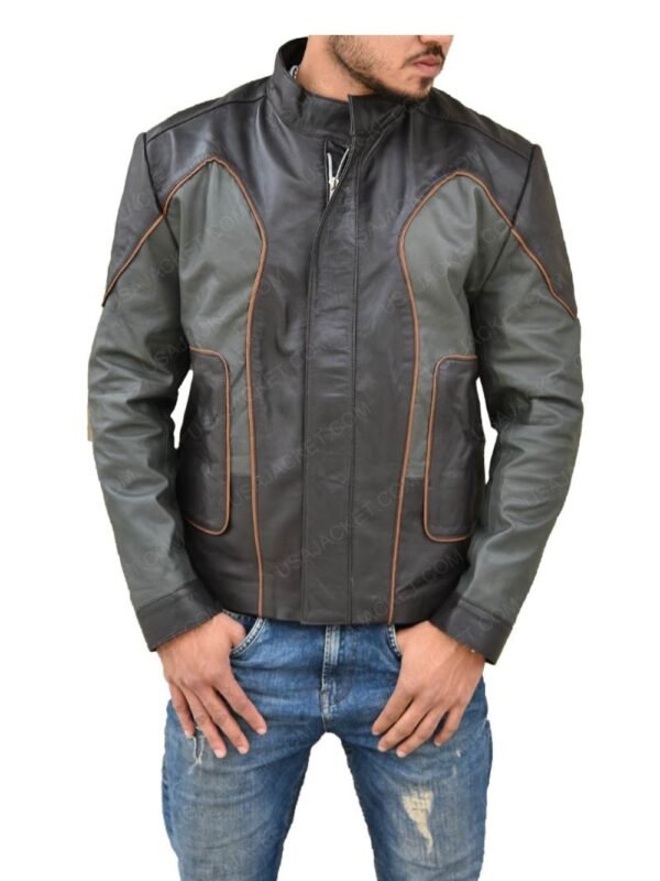 John Robinson Lost in Space Leather Jacket