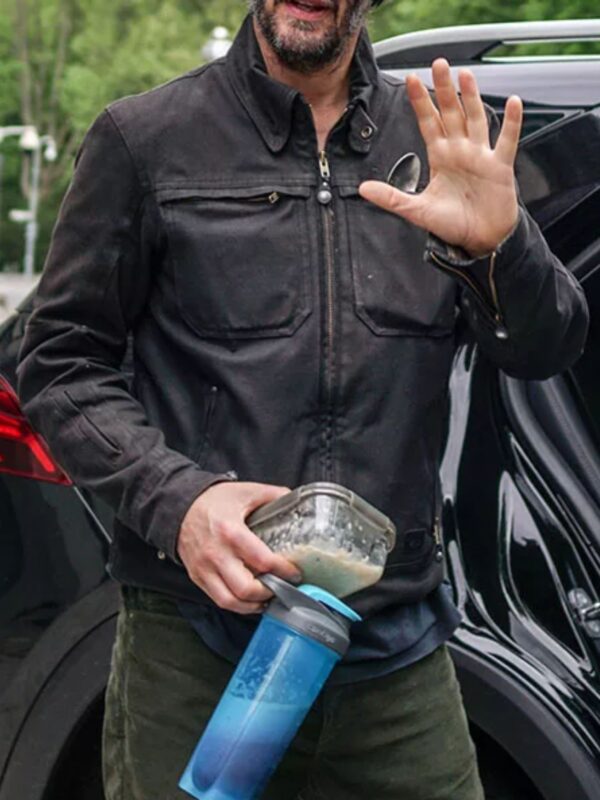 John Wick Chapter 4 Keanu Reeves Cotton Jacket