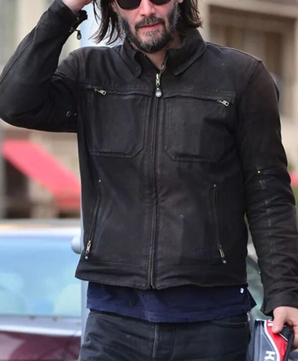 John Wick Chapter 4 Keanu Reeves Cotton Jacket