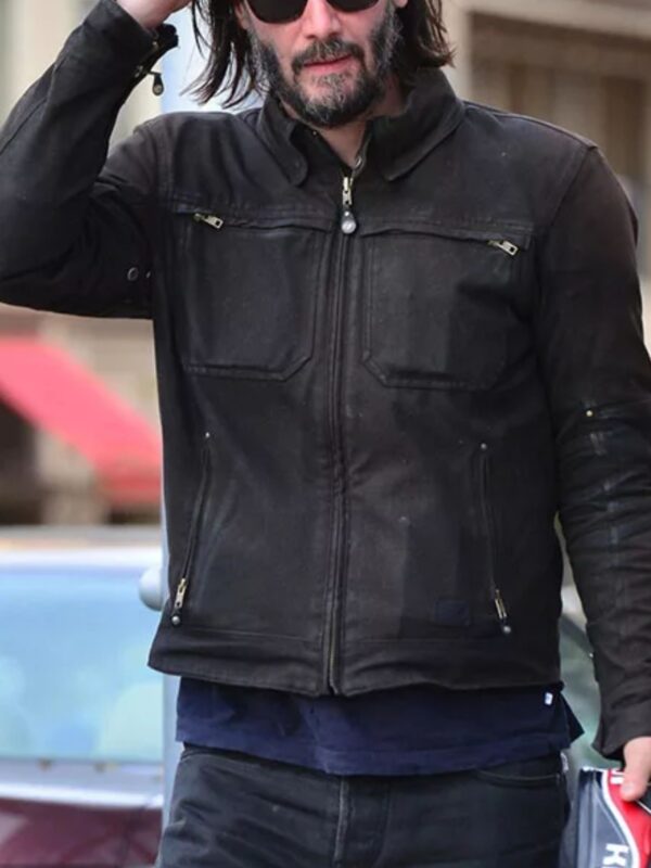 John Wick Chapter 4 Keanu Reeves Cotton Jacket