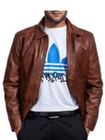 John Wick Movie Brown Leather Jacket