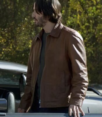 John Wick Movie Brown Leather Jacket