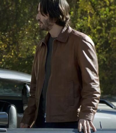 John Wick Movie Brown Leather Jacket