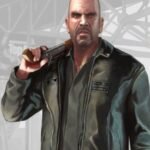 Johnny GTA The Lost MC Black Leather Jacket