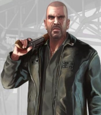 Johnny GTA The Lost MC Black Leather Jacket