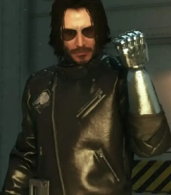 Johnny Silverhand Cyberpunk 2077 Leather Jacket