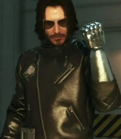 Johnny Silverhand Cyberpunk 2077 Leather Jacket