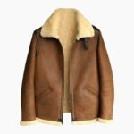 Johnson Brown SF Shearling Soft Leather Jacket