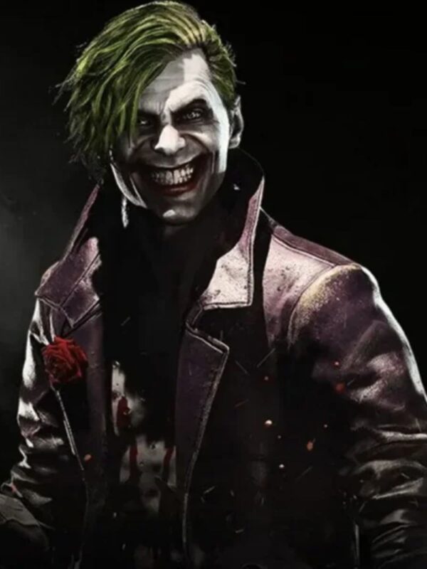 Joker Injustice 2 Leather Coat