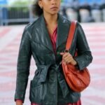 Joker Sophie Dumond Leather Coat