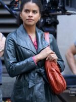 Joker Sophie Dumond Leather Coat