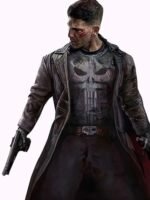 Jon Bernthal The Punisher Leather Trench Coat