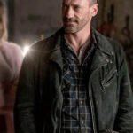 Jon Hamm Baby Driver Buddy Black Biker Jacket