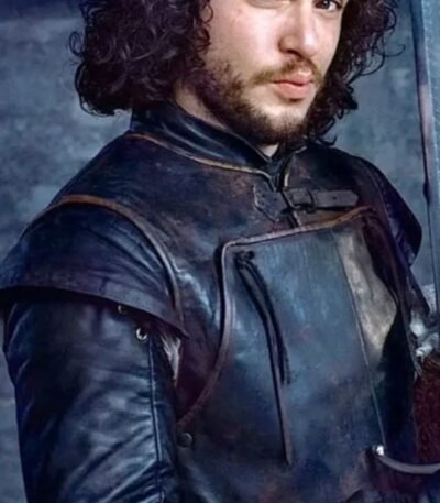 Jon Snow Game Of Thrones Costume Belted Closure Jacket
