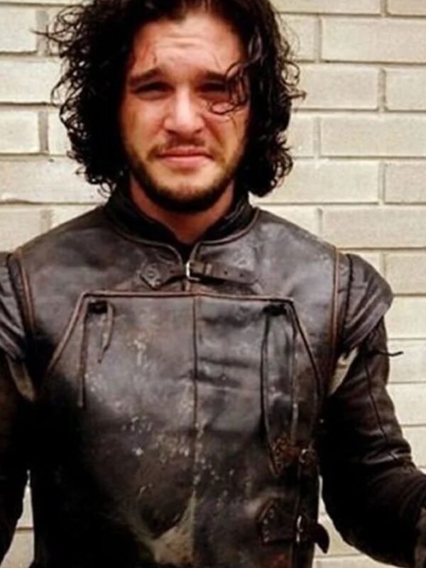 Jon Snow Game Of Thrones Costume Belted Closure Jacket